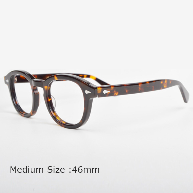 Sunglasses Frames Johnny Depp Eyeglasses Men Women With Box Case Computer Optical Retro Lemtosh Style Glasses Spectacle Clear Lens 220912