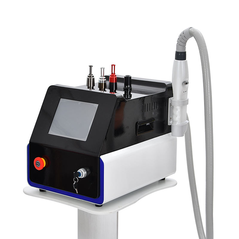 Portable Picosecond Q Switch ND YAG Laser 532Nm 755Nm 1064Nm 1320Nm Lazer Tattoo Removal Eyebrow Washing Skin Rejuvenation Whitening Machine