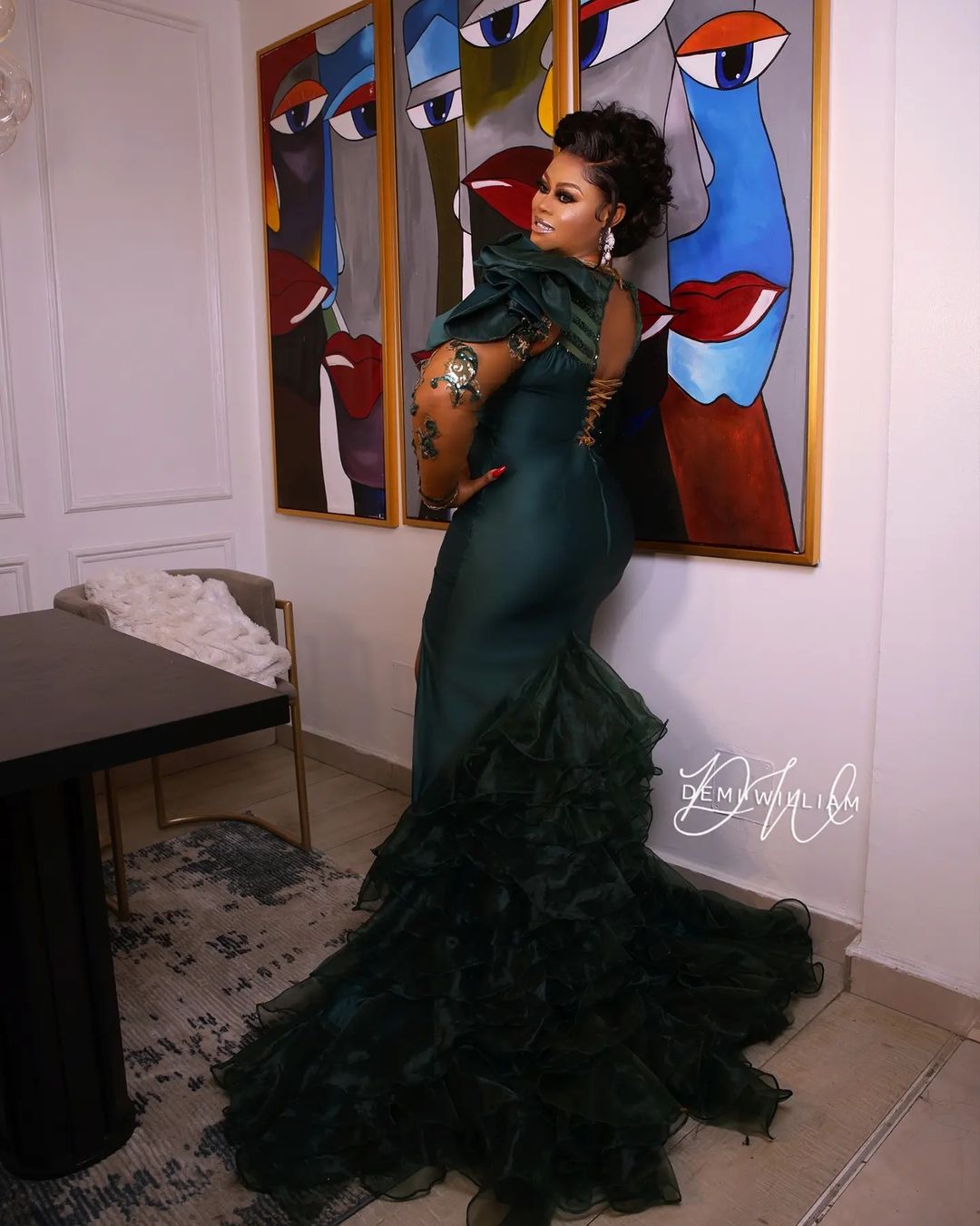 Aso Arabic Ebi Urious Mermaid Prom Dresses Lace Beaded Evening Formal Party Second Reception Birthday Engagement Gowns Dress ZJ 6660306