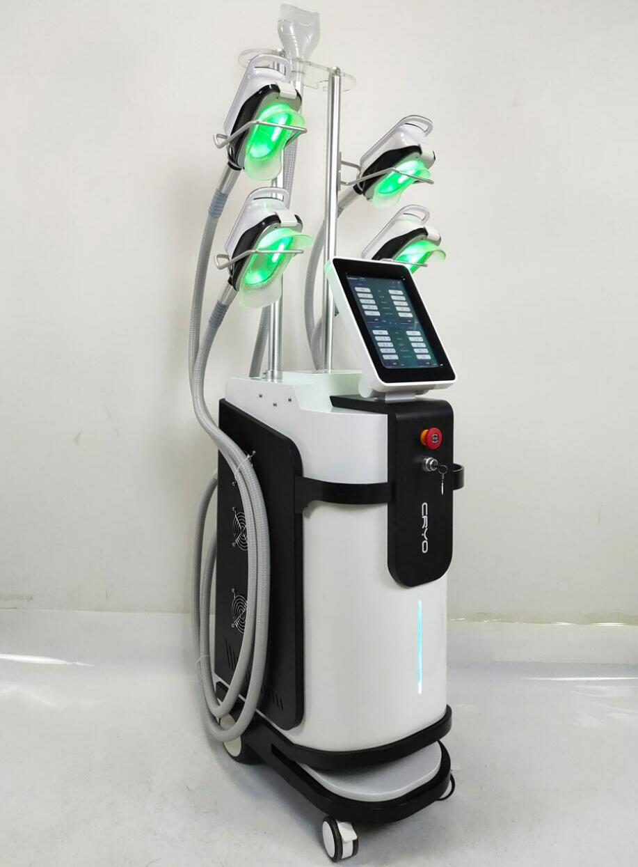 SPA use slimming Machine 5 Handles 360 Cryo fat freeze with 80k Ultrasonic Cavitation Tripolar Radio frequency Cryolipolysis Fat Vacuum beauty equipme