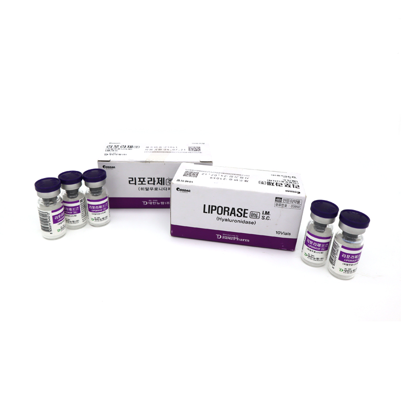 Beauty Items Liporases Hyaluronidases Solution for dissolving HA Dermal Filler Sculptra
Beauty Items Liporases Hyaluronidases Solution for dissolving HA Dermal Filler Sculptra