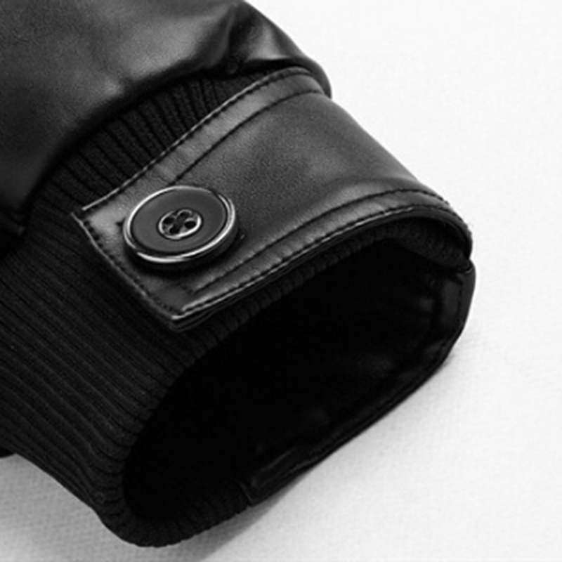 Men's Leather Faux Men Jacket Motorcycle Size 5XL Vintage Jackets Black Jaqueta De Couro Masculina Outwear Male PU Coats 220912