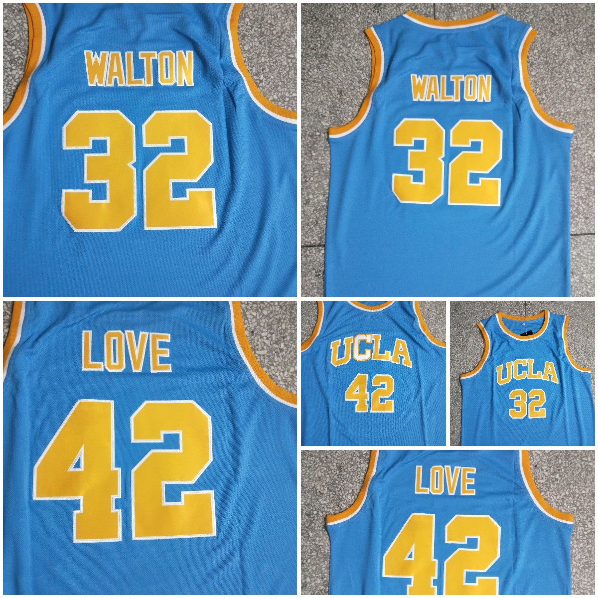 NCAA Basketball Kevin Love Jersey UCLA Bruins 32 Bill Walton College Blue Stitched Retro Mens Jerseys, Men jersey
NCAA Basketball Kevin Love Jersey UCLA Bruins 32 Bill Walton College Blue Stitched Retro Mens Jerseys, Men jersey