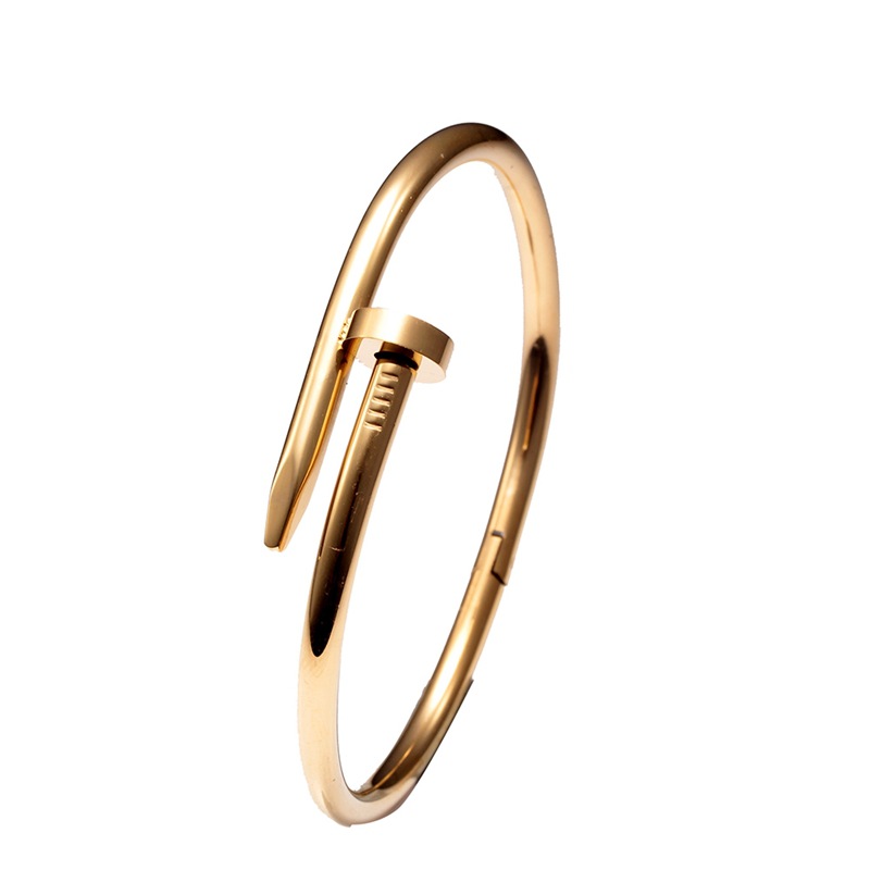 Love bangle Nail bracelet Chains Designer Luxury bracelets Stainless Steel womens gift Anniversary Valentine's Day 18K Gold Plated bangles for women woman
Love bangle Nail bracelet Chains Designer Luxury bracelets Stainless Steel womens gift Anniversary Valentine's Day 18K Gold Plated bangles for women woman