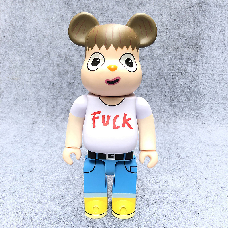 New 400% Bearbrick Action & Toy Figures 28cm Javier Calleja Big Eye Limited Collection Fashion Accessories Medicom Toys