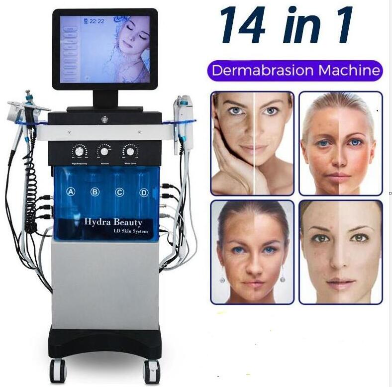 Powerful Diamond Micro dermabrasion machine hydro facial Bio Face Lifting facial deep cleaning Multifunctional Photon equipment acne wrinkles removal