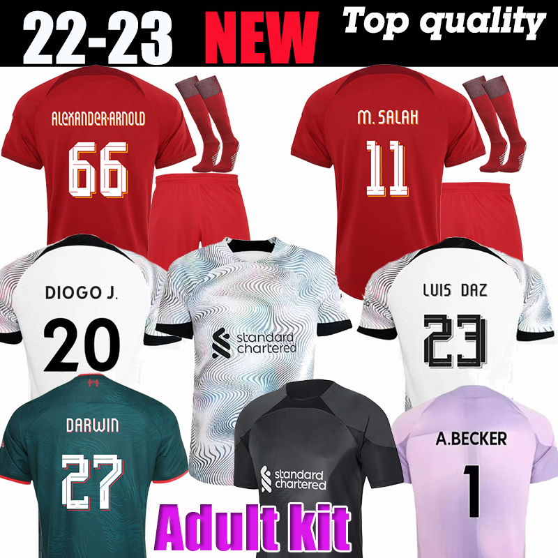 Adlut kits 22 23 season home soccer jerseys 2022 2023 FIRMINO Diogo Luis DIaz football shirts men uniforms Alexander Arnold HOME DARWIN 27 Carvalho ROBERTSON, Away kit
Adlut kits 22 23 season home soccer jerseys 2022 2023 FIRMINO Diogo Luis DIaz football shirts men uniforms Alexander Arnold HOME DARWIN 27 Carvalho ROBERTSON, Away kit