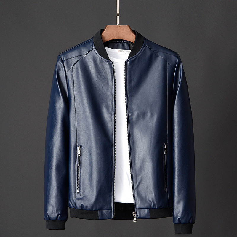 Mens Jackets Leather Jacket Bomber Motorcycle Jacket Men Biker PU Baseball Jacket Plus Size 7XL Fashion Causal Jaqueta Masculino J410 220912