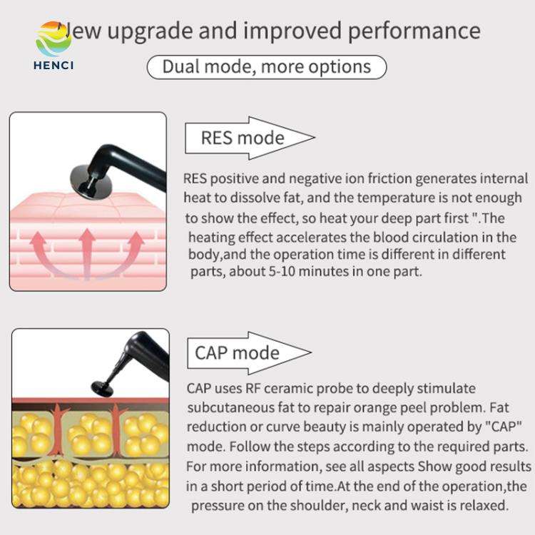 2022 448KHz Diatherapy Body Shaping Machine RET CET Tecar Therapy Face Lift Pain Relief Body Detox