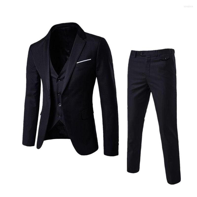 Men's Tracksuits 3Pcs Jacket Pant Vest Luxury Men Wedding Suit Male Blazers Slim Fit Suits For Costume Business Formal Party Classic Black
Men's Tracksuits 3Pcs Jacket Pant Vest Luxury Men Wedding Suit Male Blazers Slim Fit Suits For Costume Business Formal Party Classic Black