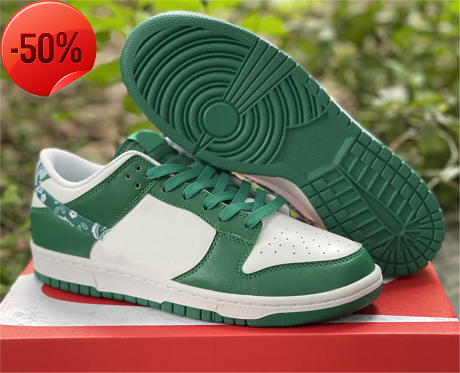2022 Authentic Dunks Low Green Paisley Shoes DH4401-102 Men Sports Sneakers Outdoor With Original Box, Don't order this option
2022 Authentic Dunks Low Green Paisley Shoes DH4401-102 Men Sports Sneakers Outdoor With Original Box, Don't order this option