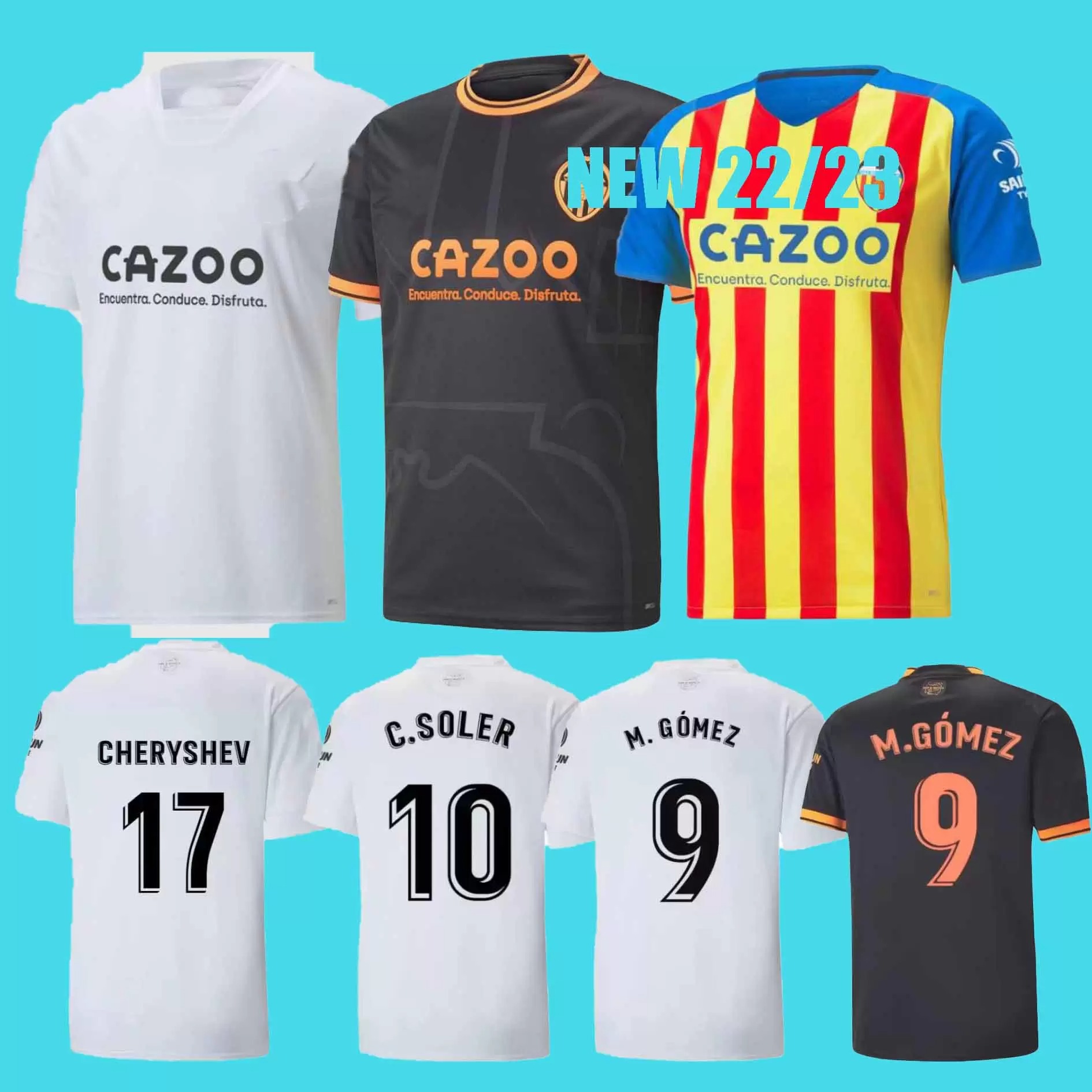 22 23 Cavani valencia soccer jerseys GAMEIRO Florenzi home away third camisetas de futbol RODRIGO Gaya M.Gomez men kids kit football shirts VLA GUEDES
22 23 Cavani valencia soccer jerseys GAMEIRO Florenzi home away third camisetas de futbol RODRIGO Gaya M.Gomez men kids kit football shirts VLA GUEDES