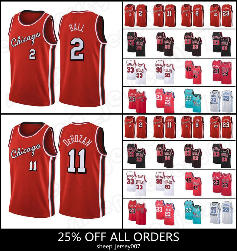 Jersey Basketball''nba''Chicago''Bulls''DeMar 11 DeRozan 45 23 Michael Scottie 33 Pippen Dennis 91 Rodman Lonzo 2 Ball Zach 8 LaVine Derrick 1, Mens jersey
Jersey Basketball''nba''Chicago''Bulls''DeMar 11 DeRozan 45 23 Michael Scottie 33 Pippen Dennis 91 Rodman Lonzo 2 Ball Zach 8 LaVine Derrick 1, Mens jersey