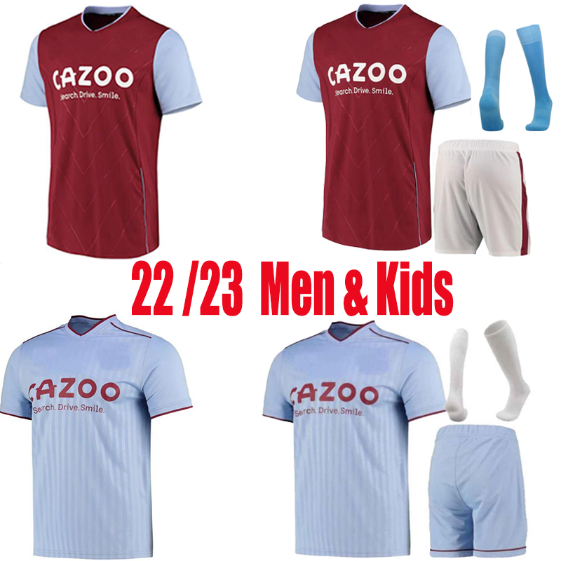 22 23 Aston KAMARA Soccer Jerseys COUTINHO 2022 2023 Villa home away Maillot CARLOS J. RAMSEY WATKINS INGS BUENDIA McGINN Football Shirt EL GHAZI Mens Jersey Kids Kit
22 23 Aston KAMARA Soccer Jerseys COUTINHO 2022 2023 Villa home away Maillot CARLOS J. RAMSEY WATKINS INGS BUENDIA McGINN Football Shirt EL GHAZI Mens Jersey Kids Kit