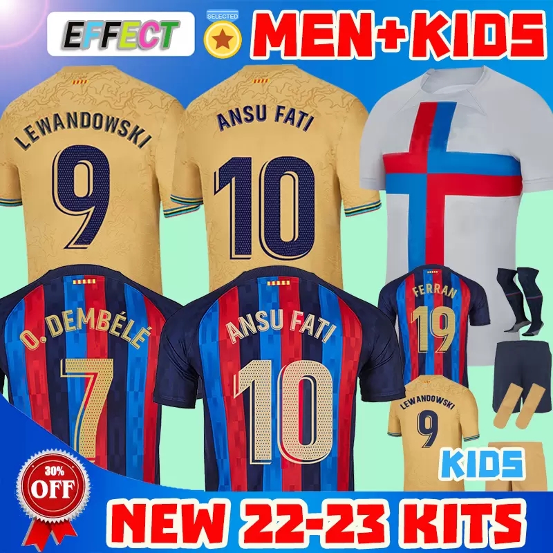 Top PEDRI LEWANDOWSKI soccer jersey GAVI camiseta de futbol FERRAN 2022 2023 FC ANSU FATI RAPHINHA barcelona DEST football shirt men barca kit kids equipments, 22/23 third 3
Top PEDRI LEWANDOWSKI soccer jersey GAVI camiseta de futbol FERRAN 2022 2023 FC ANSU FATI RAPHINHA barcelona DEST football shirt men barca kit kids equipments, 22/23 third 3