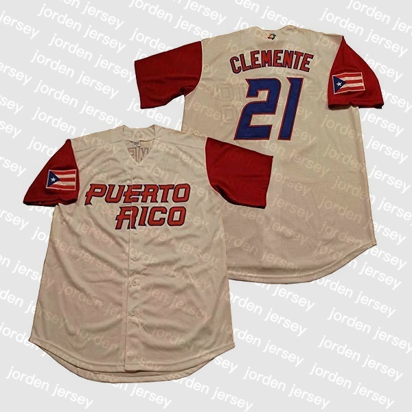 NEW Baseball Jerseys Roberto Clemente #21 Puerto Rico World Classic Jersey 100% Stitched Roberto Clemente Mens Womens Youth Retro Baseball J, 21 white
NEW Baseball Jerseys Roberto Clemente #21 Puerto Rico World Classic Jersey 100% Stitched Roberto Clemente Mens Womens Youth Retro Baseball J, 21 white