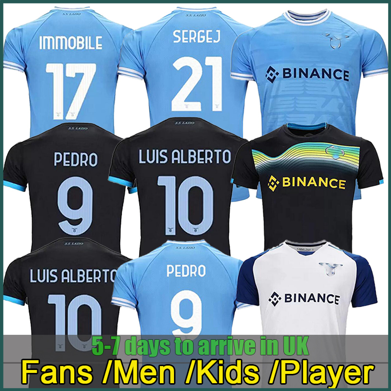 22 23 Lazio soccer jerseys home away third 2022 2023 F. Anderson PEDRO football shirt LUIS ALBERTO IMMOBILE SERGEJ LAZZARI Zaccagni Men kits maglia da calcio top, 22/23 third
22 23 Lazio soccer jerseys home away third 2022 2023 F. Anderson PEDRO football shirt LUIS ALBERTO IMMOBILE SERGEJ LAZZARI Zaccagni Men kits maglia da calcio top, 22/23 third