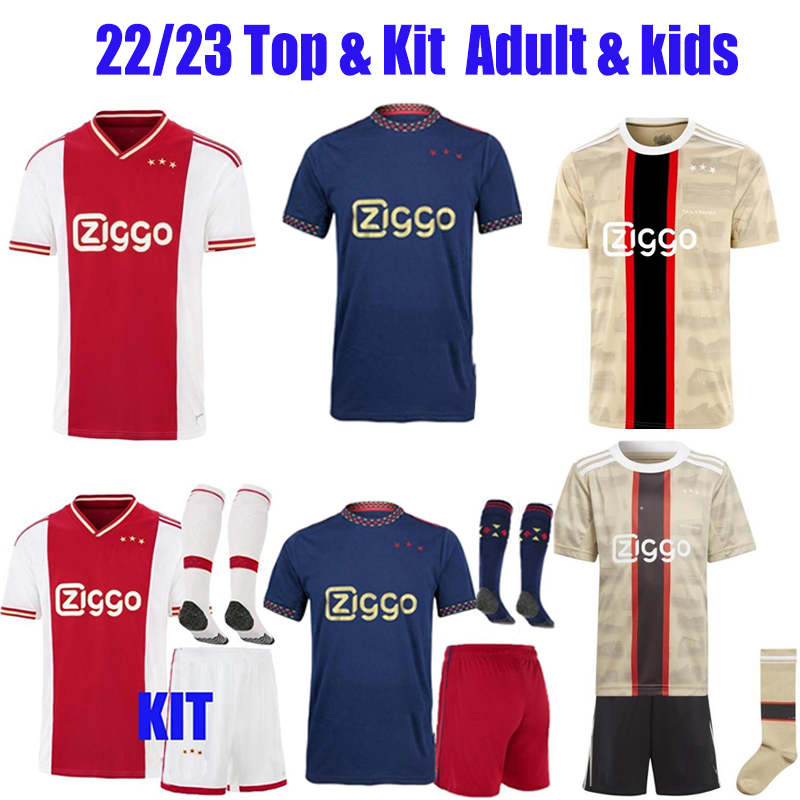 2022 2023 TADIC soccer jersey football shirt BERGHUIS HALLER BLIND KLAASSEN GRAVENBERCH CRUYFF BLIND BASSEY 22 23 ajAxS Home Away and Third mens Adult kids Tops Kit, Home with patch
2022 2023 TADIC soccer jersey football shirt BERGHUIS HALLER BLIND KLAASSEN GRAVENBERCH CRUYFF BLIND BASSEY 22 23 ajAxS Home Away and Third mens Adult kids Tops Kit, Home with patch