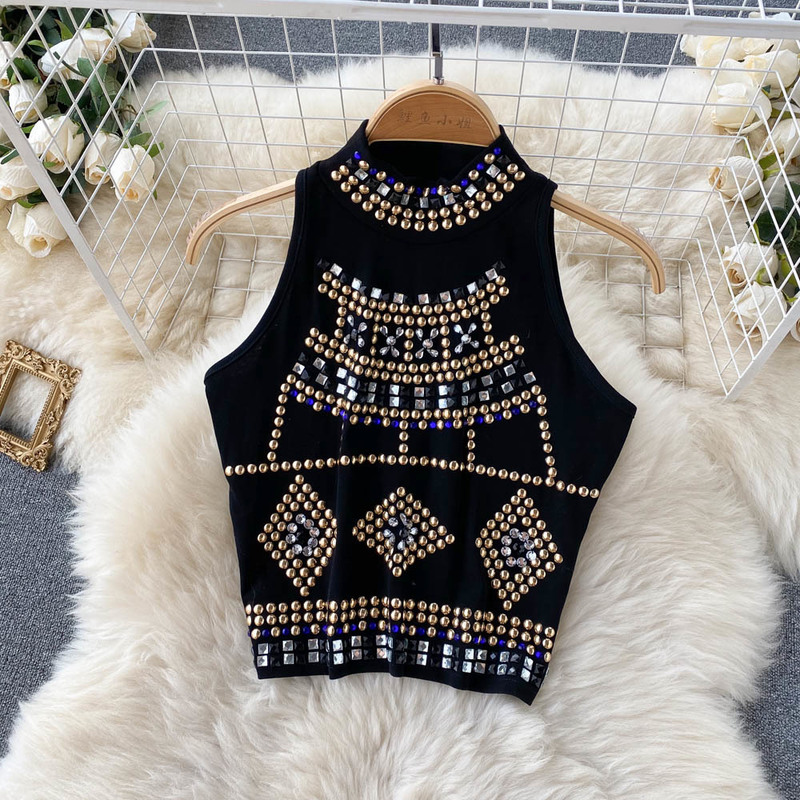 Women's Two Piece Pants Autumn Womens Two Peice Sets Beaded Chic Cropped Tops And High Waist Slim Women's Long Pants Fashion Set Woman 2 Pie