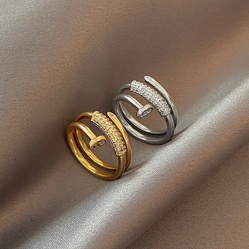 Classic Creative Double Design Nail Ring Adjustable Gold Rings For Woman Girls Sexy Finger Accessories Korean Fashion Jewelry 316
Classic Creative Double Design Nail Ring Adjustable Gold Rings For Woman Girls Sexy Finger Accessories Korean Fashion Jewelry 316