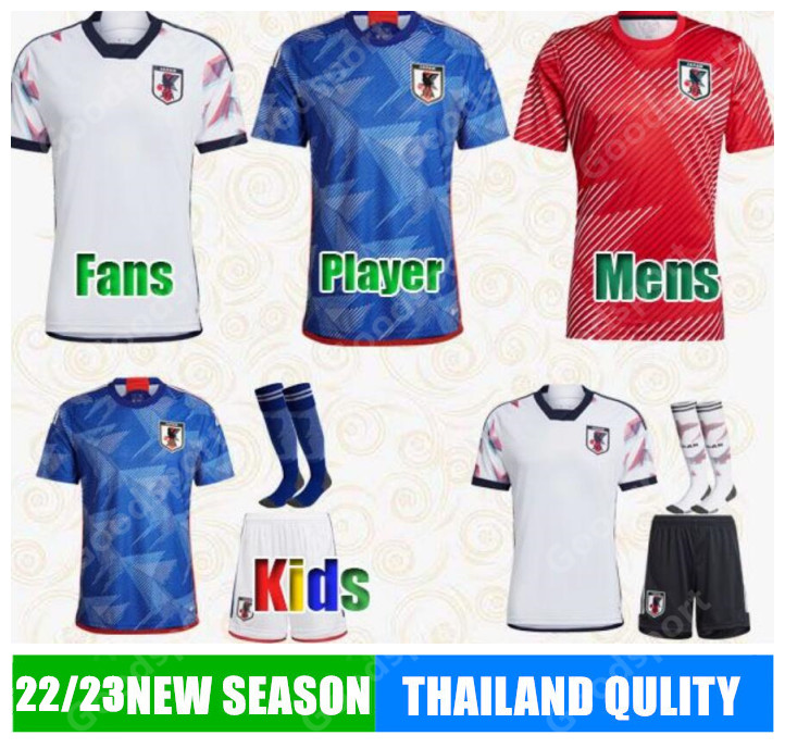 22 23 Japan Soccer Jerseys KUBO 2022 2023 Fans Player Version MINAMINO SHIBASAKI ITO YOSHIDA Football Shirt KAMADA TSUBASA HARAGUCHI Mens Jersey Kids Kit, Fans 2223 away2
22 23 Japan Soccer Jerseys KUBO 2022 2023 Fans Player Version MINAMINO SHIBASAKI ITO YOSHIDA Football Shirt KAMADA TSUBASA HARAGUCHI Mens Jersey Kids Kit, Fans 2223 away2