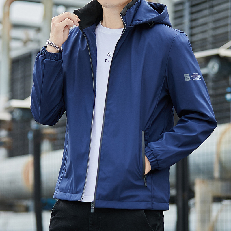 Men's Jackets Jacket Men Waterproof Breathable Hooded Casual Spring Autumn Jacket Outwear Windbreaker Tourism Mountain Raincoat Male Clothing 220