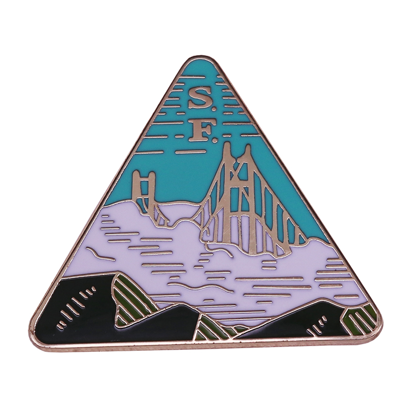 Other Fashion Accessories San Francisco Golden Gate Bridge enamel pin wonderful travel landscape jewelry
Other Fashion Accessories San Francisco Golden Gate Bridge enamel pin wonderful travel landscape jewelry
