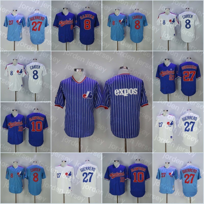 NEW Baseball Jerseys Men's Montreal Expos 8 Gary Carter 10 Andre Dawson 27 Vladimir Guerrero 45 Pedro Martinez 30 Raines 34 BryceHarper Base, 8 blue 2
NEW Baseball Jerseys Men's Montreal Expos 8 Gary Carter 10 Andre Dawson 27 Vladimir Guerrero 45 Pedro Martinez 30 Raines 34 BryceHarper Base, 8 blue 2