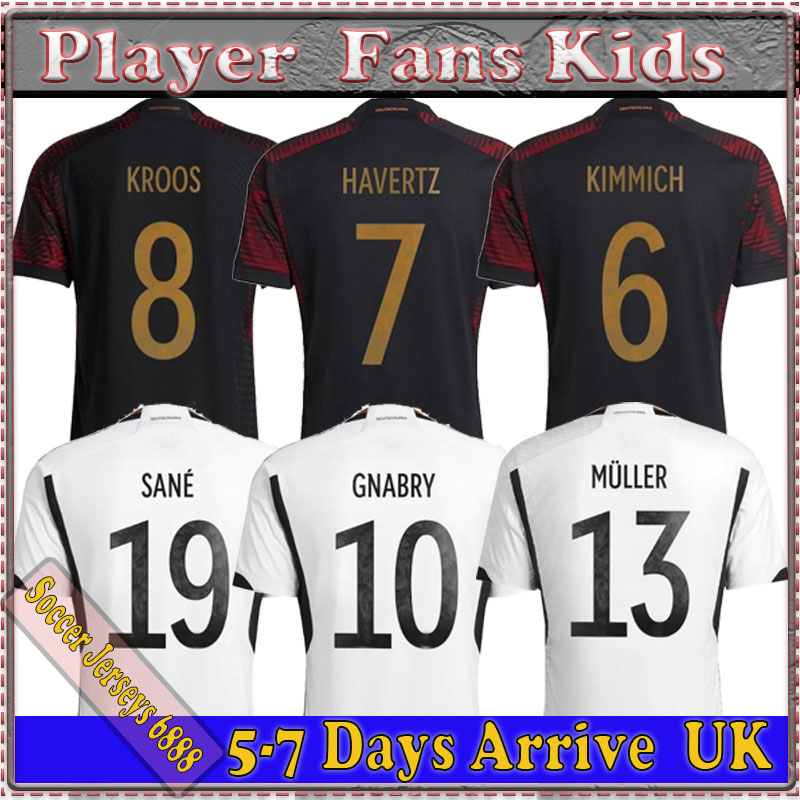 2022 GERMANYS HUMMELS World Cup soccer jerseys KROOS GNABRY WERNER DRAXLER REUS MULLER GOTZE Fans Player version football shirt 22 23 men kids kit, 22/23 players version home
2022 GERMANYS HUMMELS World Cup soccer jerseys KROOS GNABRY WERNER DRAXLER REUS MULLER GOTZE Fans Player version football shirt 22 23 men kids kit, 22/23 players version home