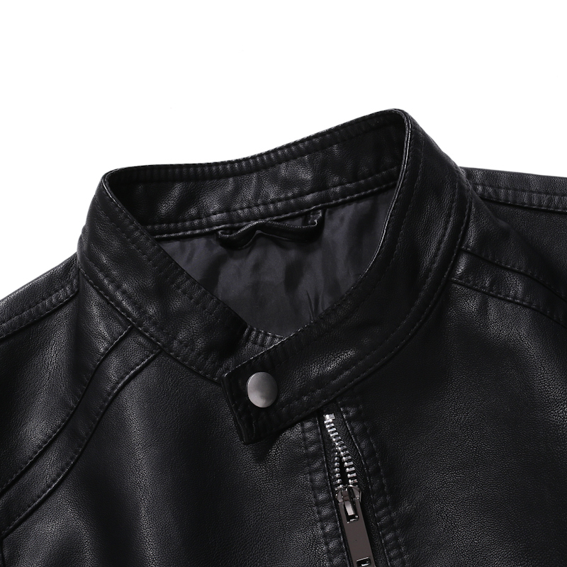 Men's Leather Faux Men Jacket Motorcycle 5XL Jackets Black Jaqueta De Couro Masculina Outwear Male PU Coats Mens ZA319 220913