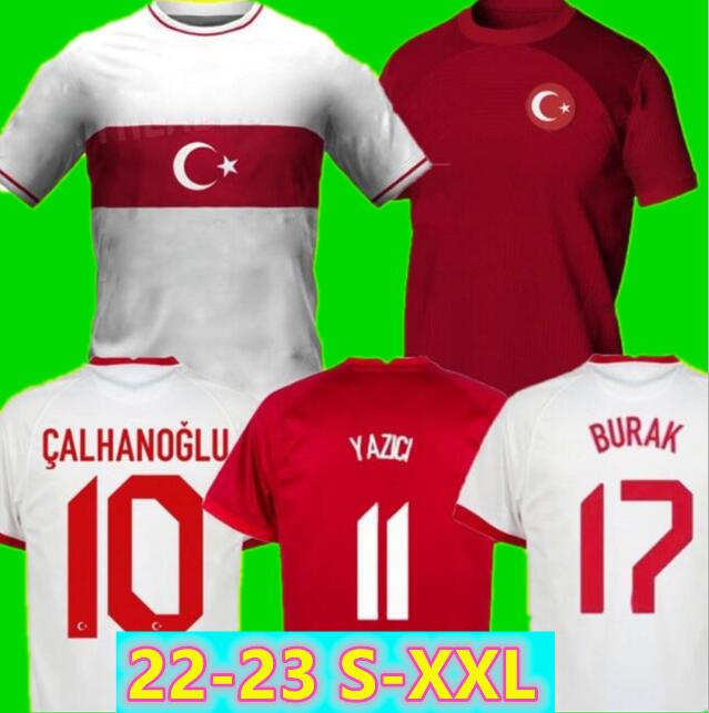2022 Turkey soccer jersey home 2023 SELCUK CENK TOSUN ARDA CALHANOGLU YAZICI football shirt BURAK camisetas de futbol national team, Away
2022 Turkey soccer jersey home 2023 SELCUK CENK TOSUN ARDA CALHANOGLU YAZICI football shirt BURAK camisetas de futbol national team, Away
