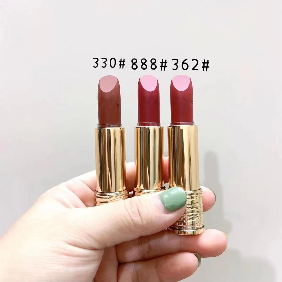 Designer Original Womens Small Waist Pink Gold Tube Frosted Lipstick G