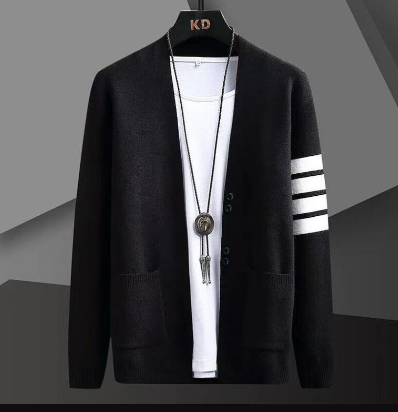 men Casual Cardigans Sweater Luxury Coat Long Sleeve V-Neck Fashion Female Ingle-breasted Geometric Knitted Sweaters, 08
men Casual Cardigans Sweater Luxury Coat Long Sleeve V-Neck Fashion Female Ingle-breasted Geometric Knitted Sweaters, 08