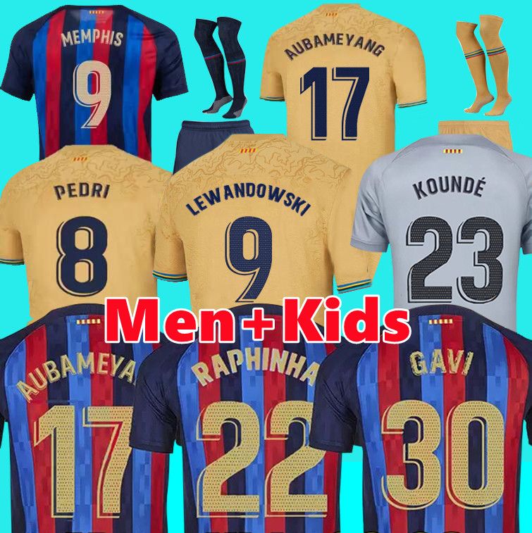 22 23 Camisetas de football soccer jersey PEDRI LEWANDOWSKI GAVI 2022 2023 FC ANSU FATI FERRAN RAPHINHA barcelona DEST football shirt men barca kit kids equipments sd, 22/23 away+lfp
22 23 Camisetas de football soccer jersey PEDRI LEWANDOWSKI GAVI 2022 2023 FC ANSU FATI FERRAN RAPHINHA barcelona DEST football shirt men barca kit kids equipments sd, 22/23 away+lfp
