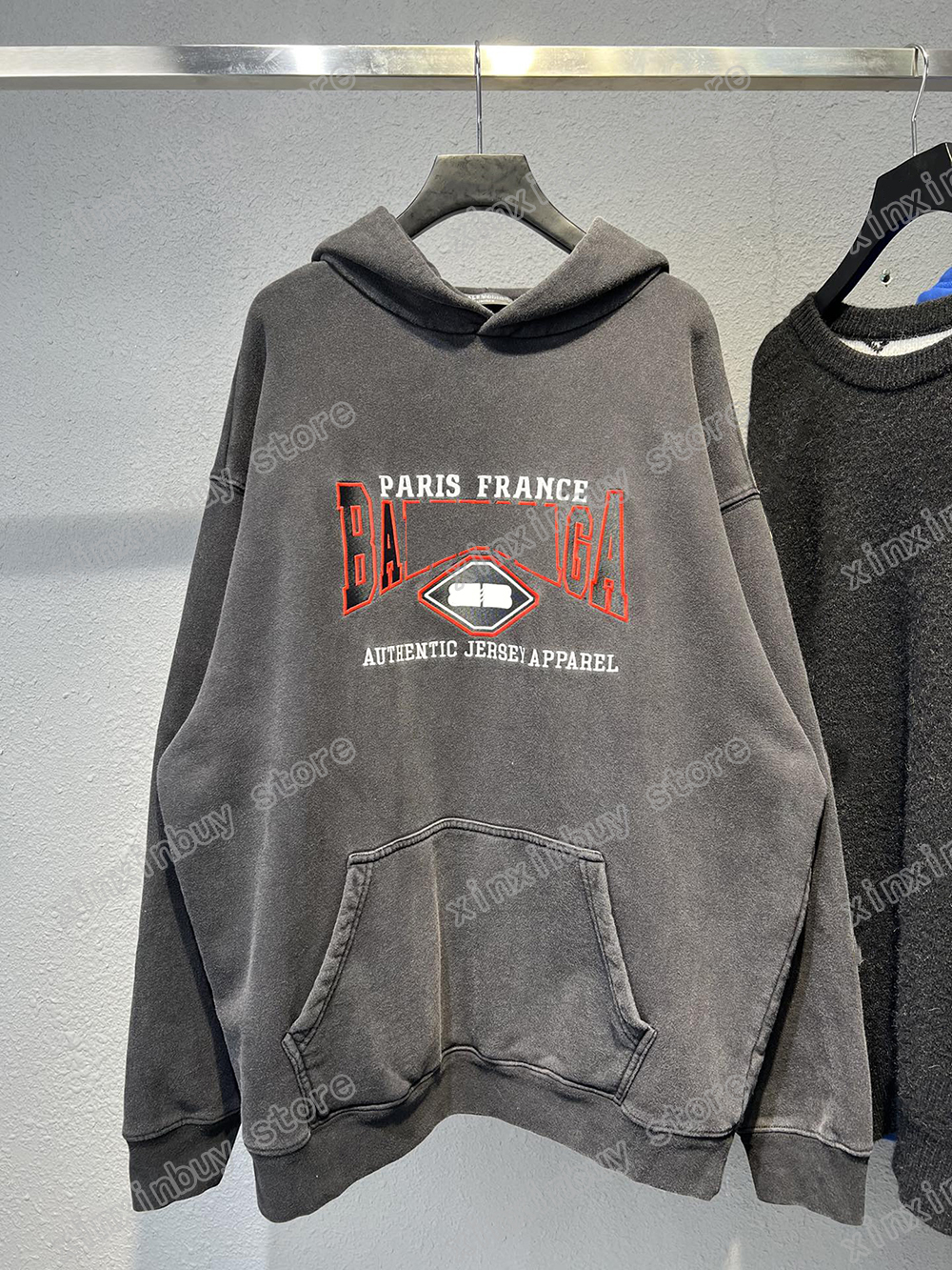 xinxinbuy Men designer Hoodies Paris France Double letter embroidery print cotton women black white S-2XL, Multi
xinxinbuy Men designer Hoodies Paris France Double letter embroidery print cotton women black white S-2XL, Multi