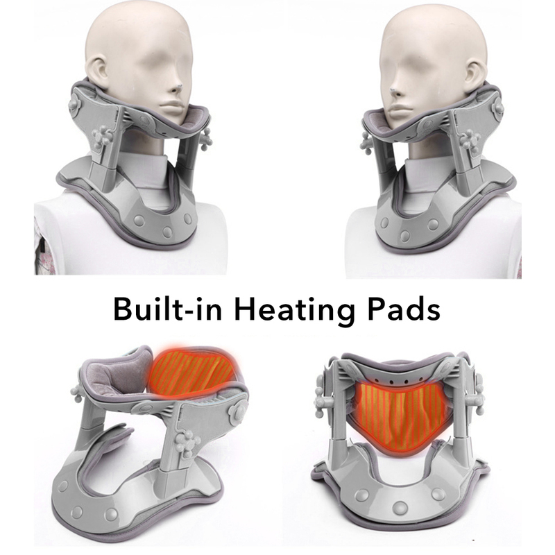 Body Braces Supports Heating Neck Cervical Traction Compress Adjustable Collar Spine Cervicale Care Pain Relief Posture Corrector Support 220913