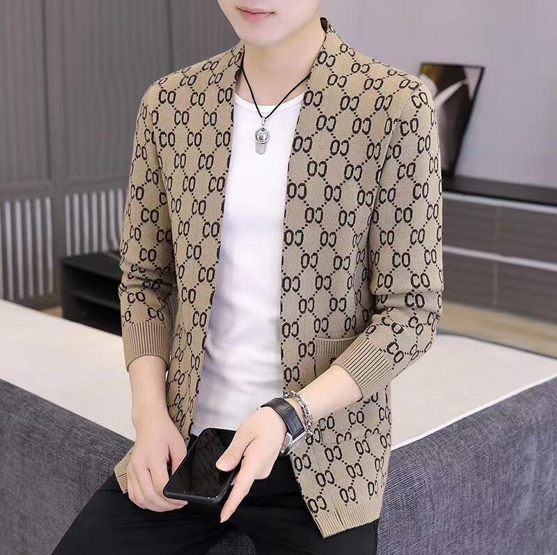 Mens Sweater Luxury Cardigan Fashion Brand Fall Winter Designer Spliced Color Knit Jacket S-3XL, 02
Mens Sweater Luxury Cardigan Fashion Brand Fall Winter Designer Spliced Color Knit Jacket S-3XL, 02