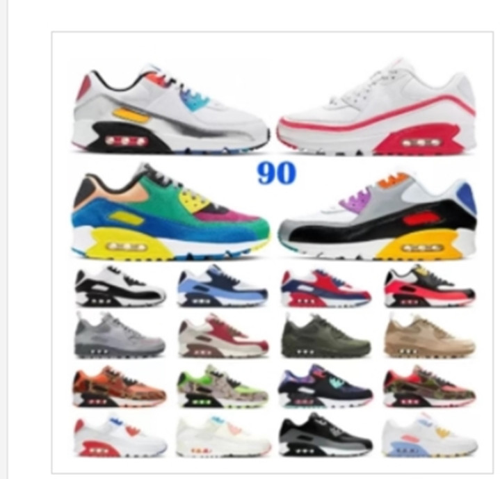 Air Maxs Mens 90s Running shoes Airmaxs 90 Bred Triple Black Total Be Camo Green Grape Infrared London Obsidian Recraft Royal Pale Ivory men women tra..., 26
Air Maxs Mens 90s Running shoes Airmaxs 90 Bred Triple Black Total Be Camo Green Grape Infrared London Obsidian Recraft Royal Pale Ivory men women tra..., 26