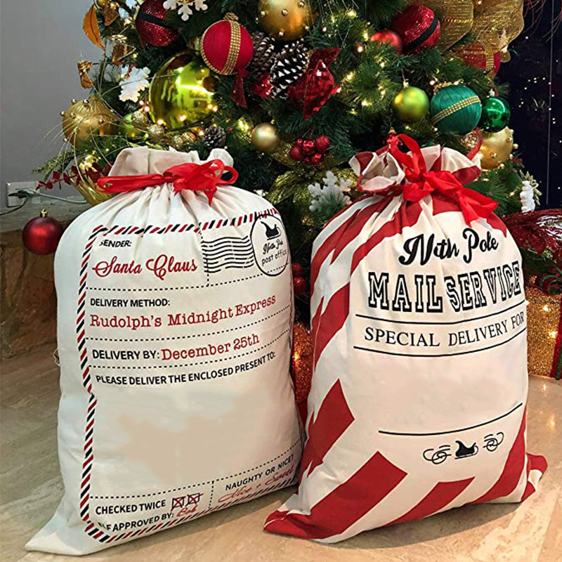 Christmas Gift Bag With Drawstring Santa Sacks Candy Cookie Storage Large Bag Xmas Tree Ornament Festival Decoration
Christmas Gift Bag With Drawstring Santa Sacks Candy Cookie Storage Large Bag Xmas Tree Ornament Festival Decoration