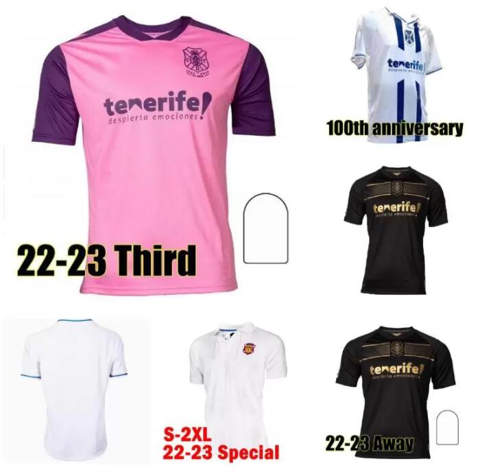 2223 CD Tenerife Centenary Kit soccer jerseys Special 100 years Elady Shashoua Mellot Michel Mollejo 2021 2022 camisetas de futbol football shirts top 23, 100anni
2223 CD Tenerife Centenary Kit soccer jerseys Special 100 years Elady Shashoua Mellot Michel Mollejo 2021 2022 camisetas de futbol football shirts top 23, 100anni