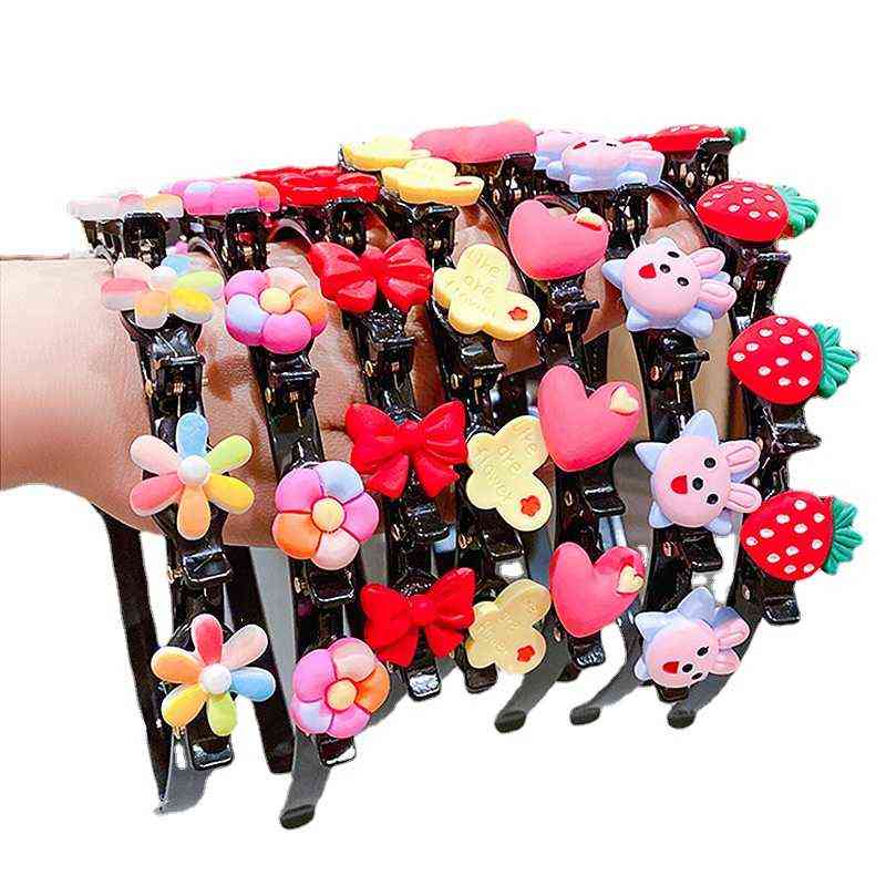 Hair Accessories New Summer Girls bands Clip Hoop Korean Princess Girl Kid pin Headband Kids Headwear T220907