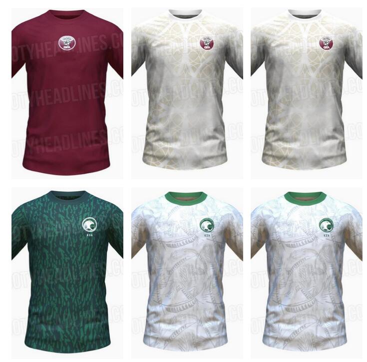 22 23 Qatar Soccer Jerseys 2023 SAUDI ARABIA Camisetas De Futbol home away third Men Adult short sleeve Football Shirt Uniforms top 22 23 national team
22 23 Qatar Soccer Jerseys 2023 SAUDI ARABIA Camisetas De Futbol home away third Men Adult short sleeve Football Shirt Uniforms top 22 23 national team