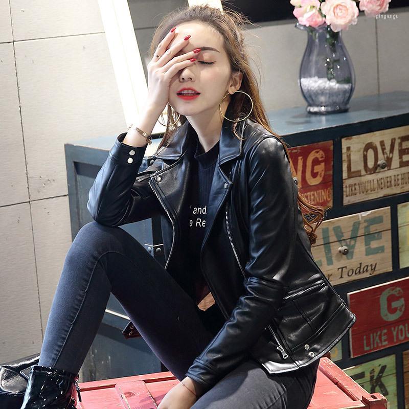 Women' Leather Women' & Faux England Style Women Jacket Moto Biker Overcoat Turn-down Collar Motorcycle PU, Black
Women' Leather Women' & Faux England Style Women Jacket Moto Biker Overcoat Turn-down Collar Motorcycle PU, Black