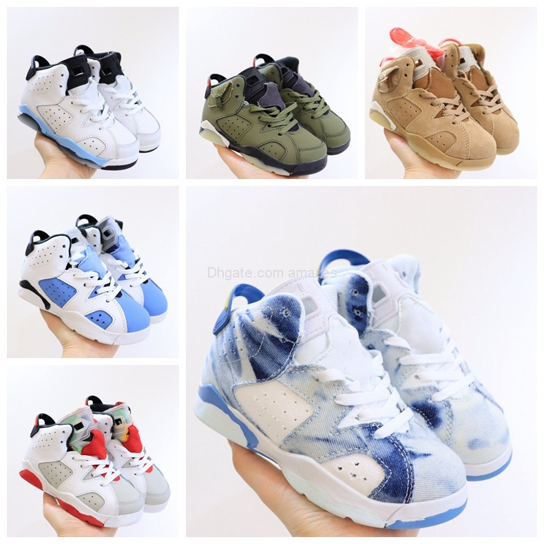 Hot High 6s 2022 Kids Basketball Shoes 6 Sport Blue Red Oreo Medium Olive Neutral Grey Sports Boys Girls Children Students Sneakers US Size 9C-3Y EUR 26-35, 003
Hot High 6s 2022 Kids Basketball Shoes 6 Sport Blue Red Oreo Medium Olive Neutral Grey Sports Boys Girls Children Students Sneakers US Size 9C-3Y EUR 26-35, 003