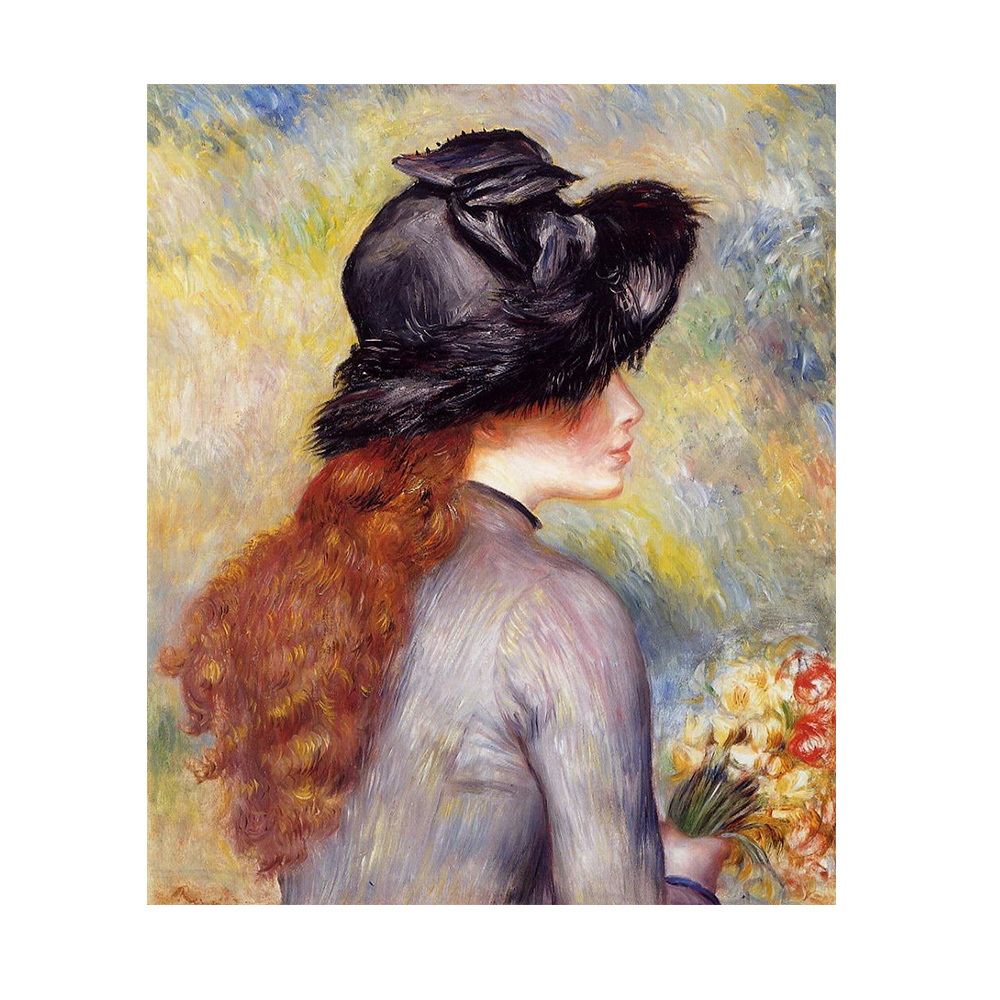 Girl With Hat Oil Painting on Canvas Reproduction Posters and Prints Scandinavian Pop Art Wall Picture for Living Room
Girl With Hat Oil Painting on Canvas Reproduction Posters and Prints Scandinavian Pop Art Wall Picture for Living Room