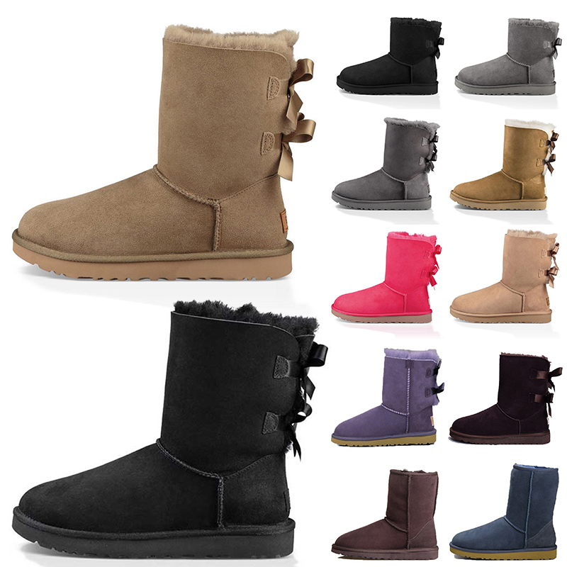 Women Boots With Bow Winter Snow Ankle Warm Designer Fashion Ladies Boot Triple Black Brown Fur Leather Australians Booties Platform Trainers Sneakers, A4
Women Boots With Bow Winter Snow Ankle Warm Designer Fashion Ladies Boot Triple Black Brown Fur Leather Australians Booties Platform Trainers Sneakers, A4