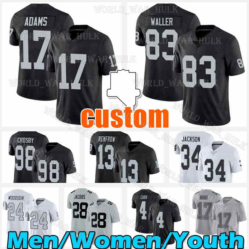 17 Davante Adams Jersey Maxx Crosby Football Josh Jacobs Hunter Renfrow Derek Carr Raiders Darren Waller Bo Jackson Charles Woodson Chandler Jones Daniel Carlson 2, Men custom jersey(t x)+patch
17 Davante Adams Jersey Maxx Crosby Football Josh Jacobs Hunter Renfrow Derek Carr Raiders Darren Waller Bo Jackson Charles Woodson Chandler Jones Daniel Carlson 2, Men custom jersey(t x)+patch