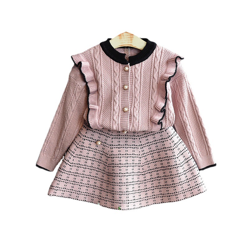Baby Girls Winter Clothes Knitted Sweater Coat Knit Dress Two-piece Outfits Casual Autumn Kids Toddler Clothing Set, Red
Baby Girls Winter Clothes Knitted Sweater Coat Knit Dress Two-piece Outfits Casual Autumn Kids Toddler Clothing Set, Red
