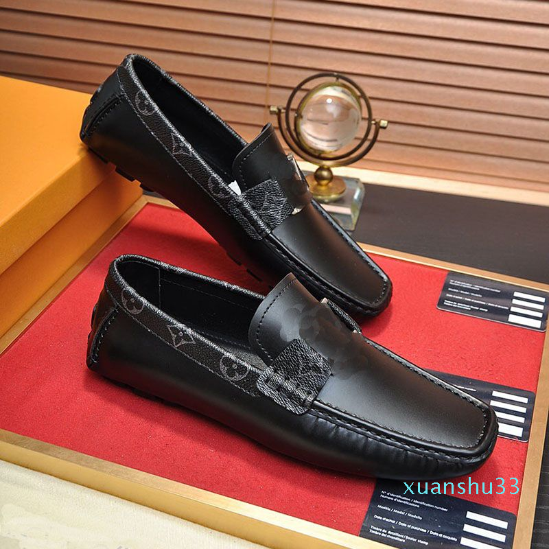 2022 new designer men casual shoes classic pea shoes real leather sneakers lace up low top loafers drivers, Style 17
2022 new designer men casual shoes classic pea shoes real leather sneakers lace up low top loafers drivers, Style 17