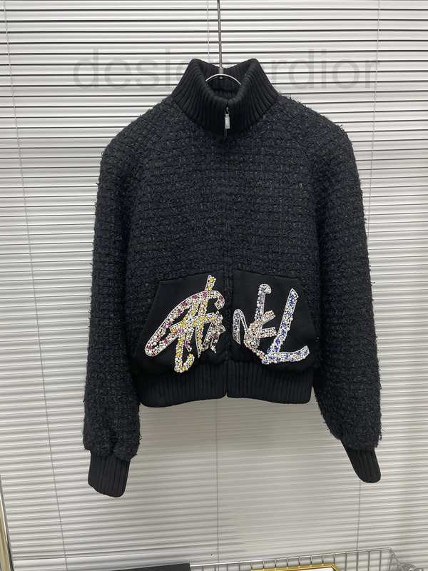 Women' Jackets designer Shenzhen Nanyou store' 2022 autumn and winter new small fragrance zipper pocket pearl studded celebrity temperament coat TVFB, 2# packing bag
Women' Jackets designer Shenzhen Nanyou store' 2022 autumn and winter new small fragrance zipper pocket pearl studded celebrity temperament coat TVFB, 2# packing bag